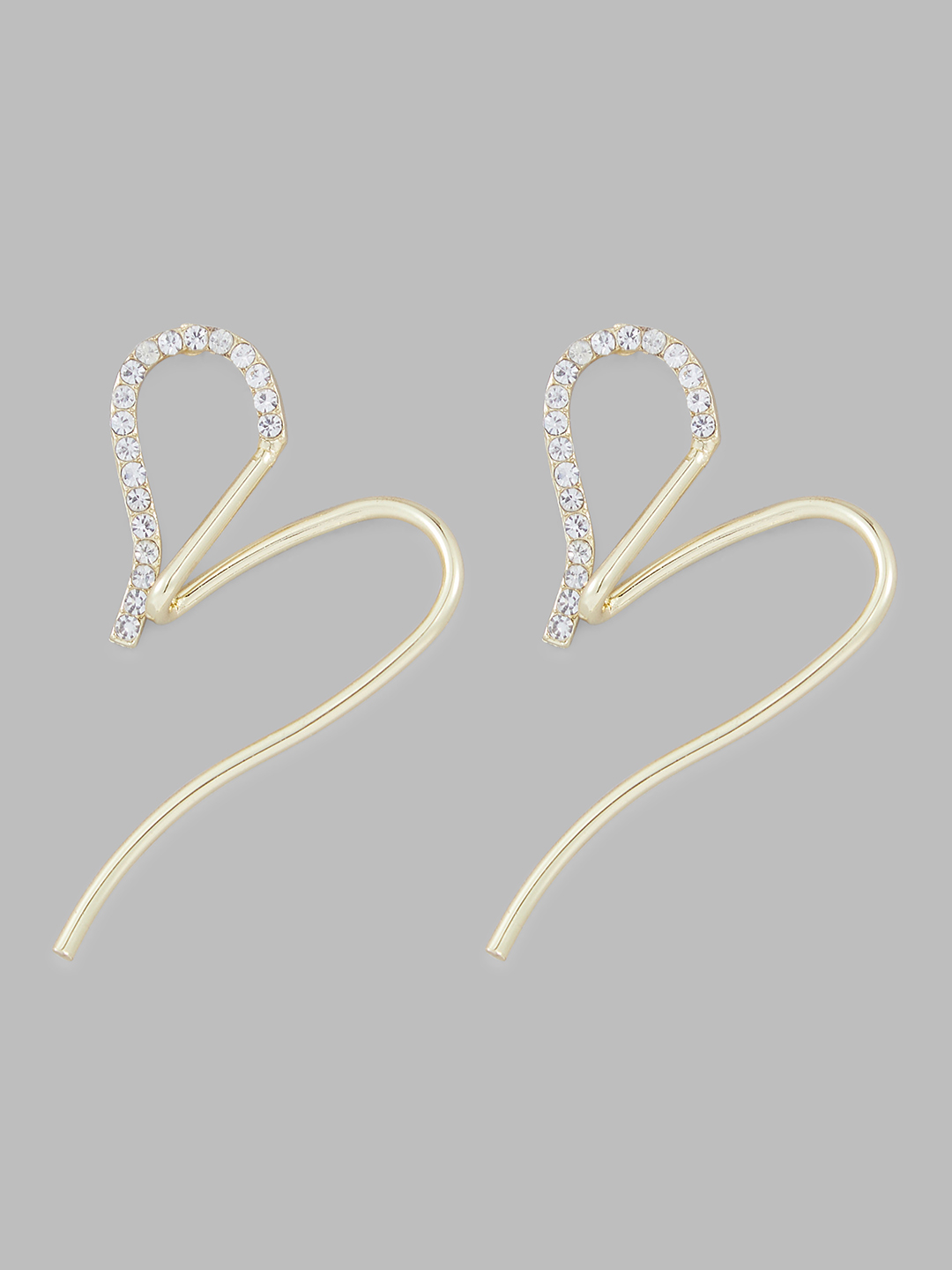 Globus Women Gold-Plated Quirky Drop Earrings