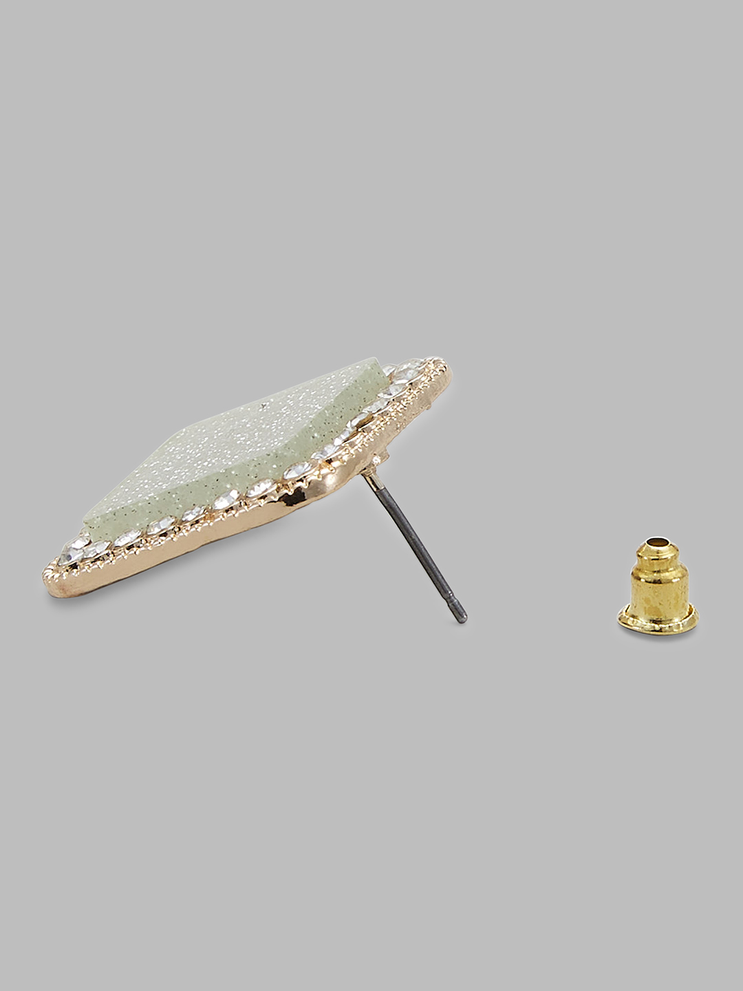 Globus Women Gold-Plated Square Studs