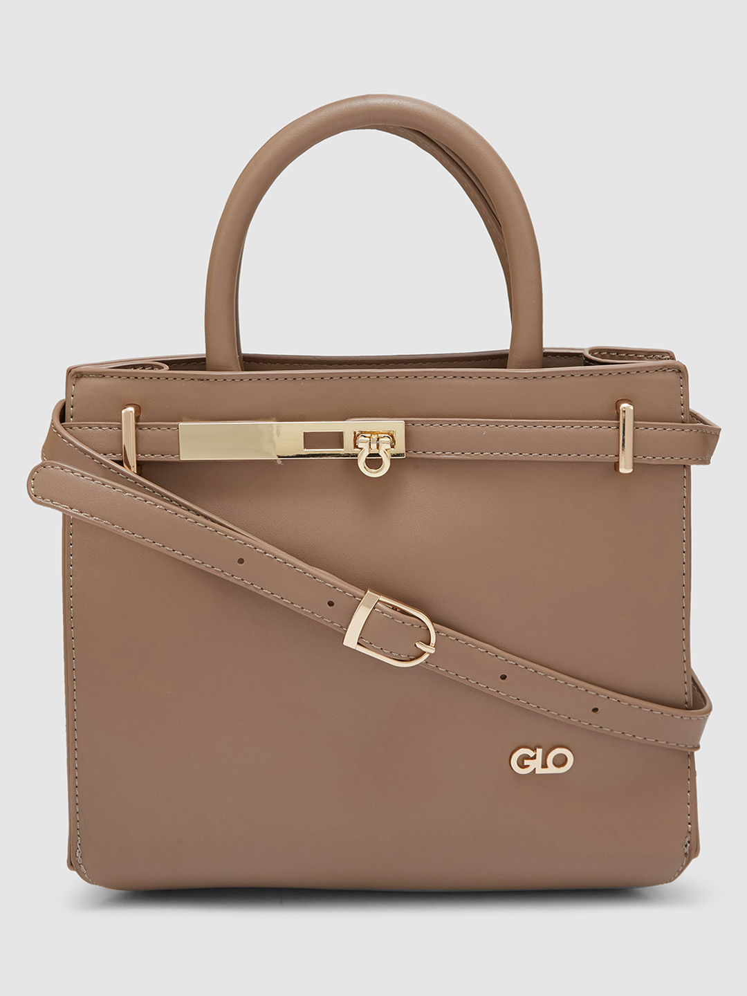 Globus Women Light Brown Solid Casual Handheld Bag