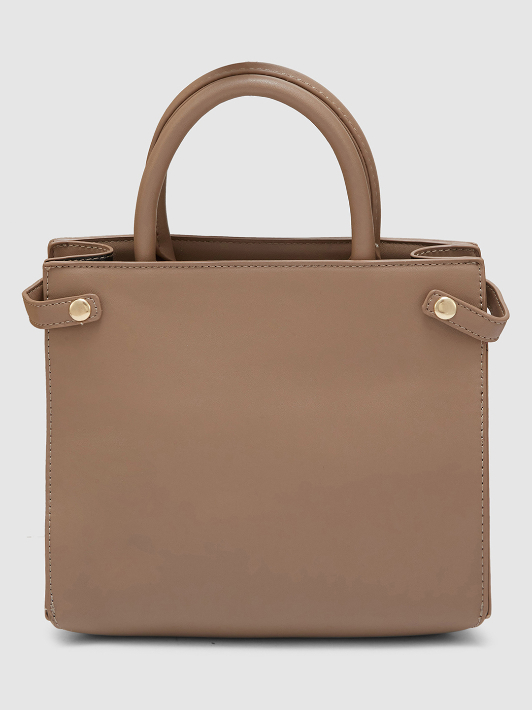 Globus Women Light Brown Solid Casual Handheld Bag