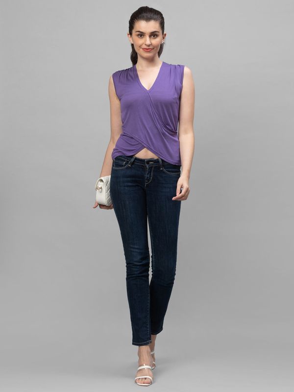 Globus Purple Solid Top