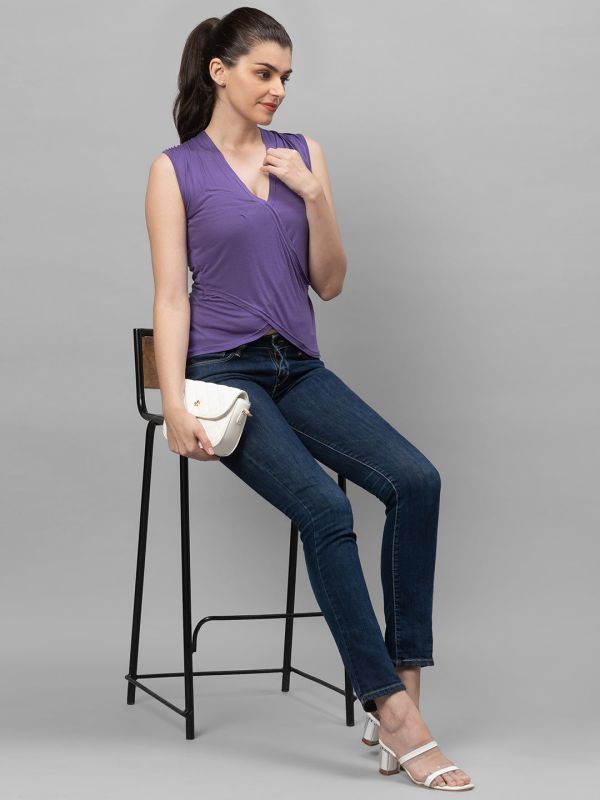 Globus Purple Solid Top