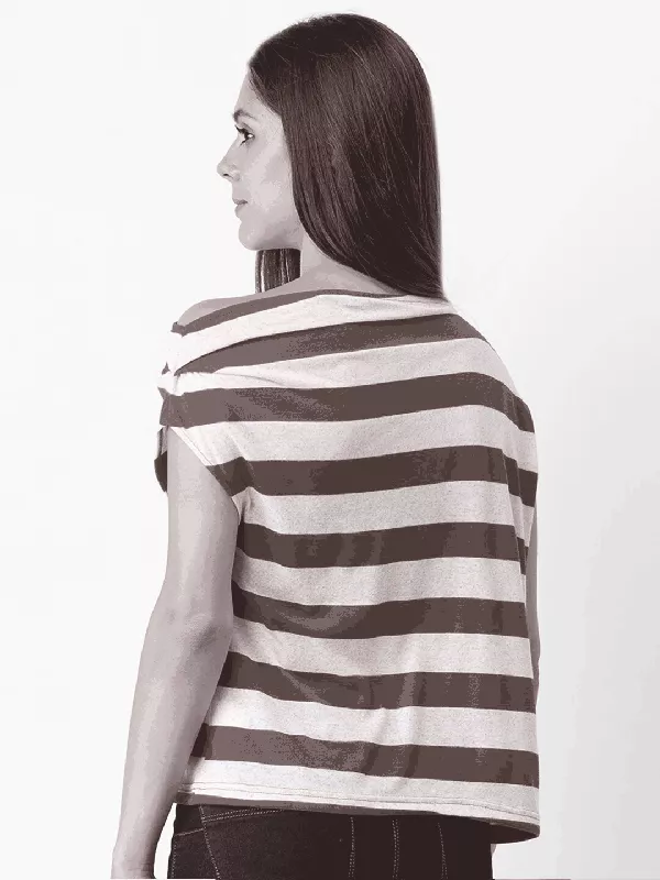 Globus Red Striped Top