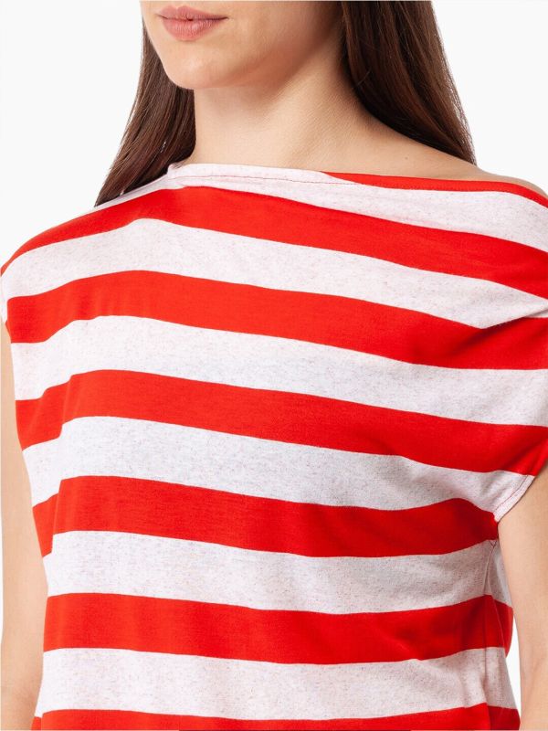 Globus Red Striped Top