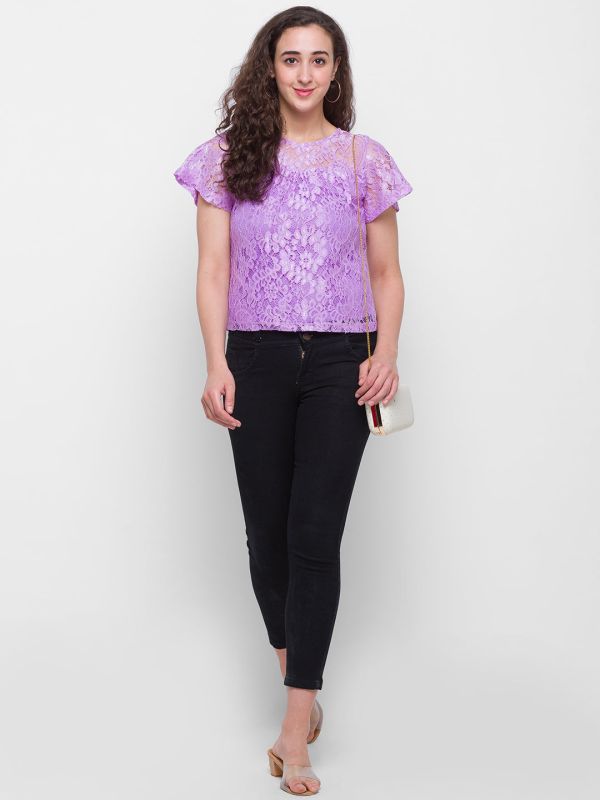 Globus Purple Solid Top