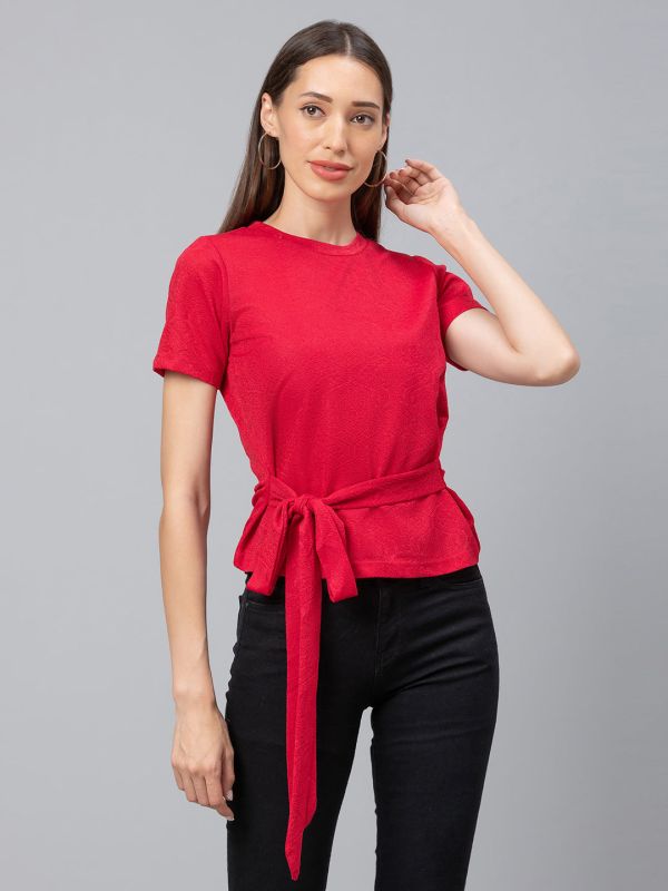 Globus Red Solid Top