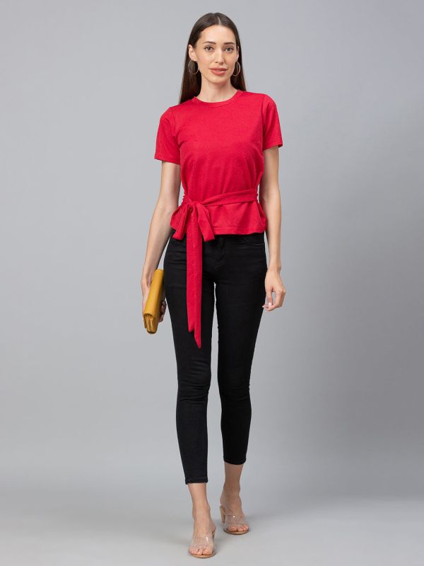 Globus Red Solid Top