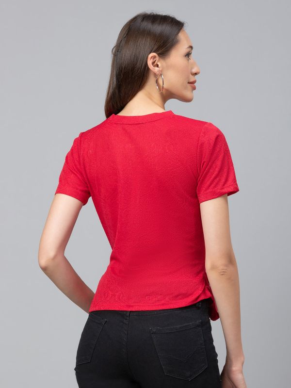 Globus Red Solid Top