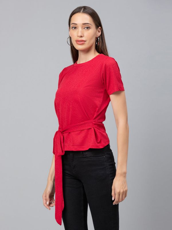 Globus Red Solid Top