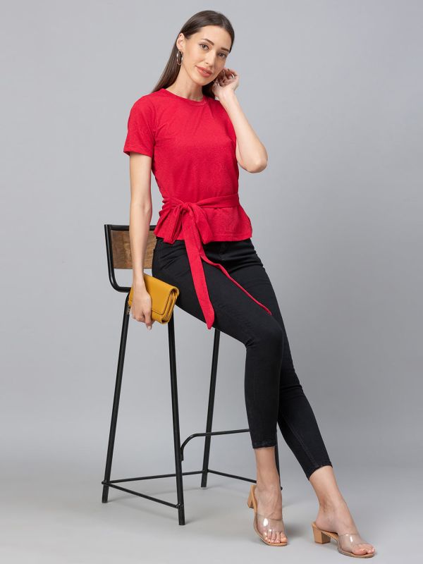 Globus Red Solid Top