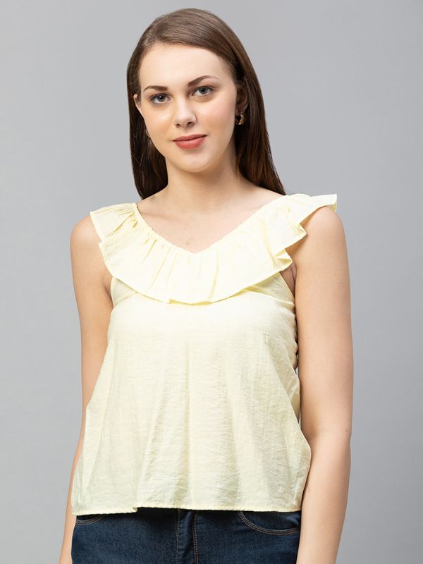 Globus Yellow Solid Top