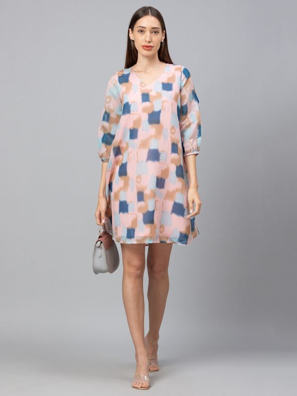 Globus Pink Printed Dress