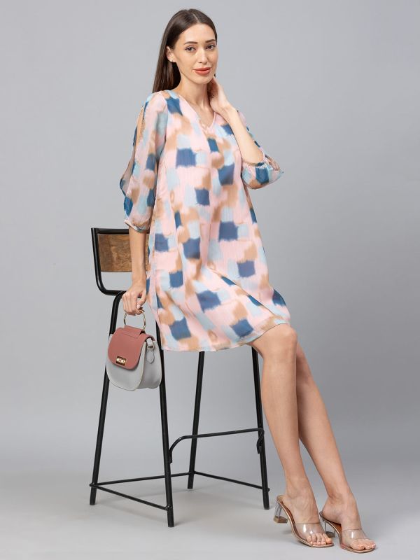 Globus Pink Printed Dress