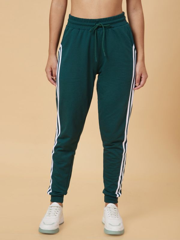 Globus Women Green Regular Fit Jogger