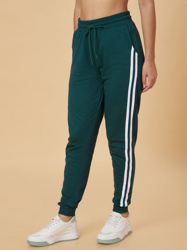 Globus Women Green Regular Fit Jogger