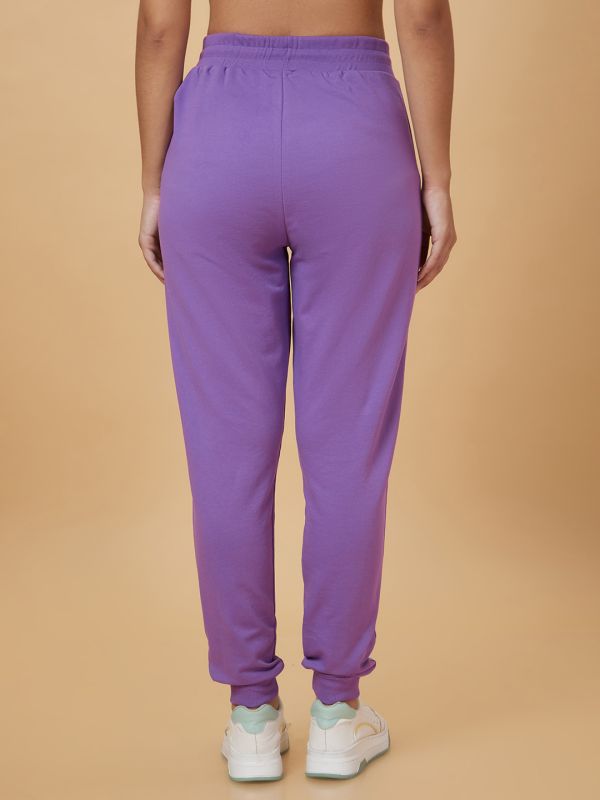 Globus Women Purple Regular Fit Jogger