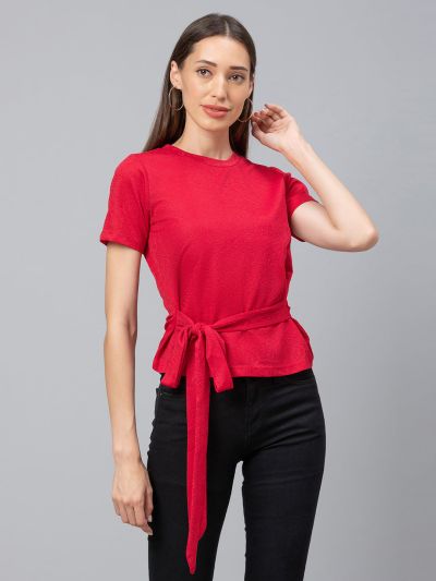 Globus Red Solid Top