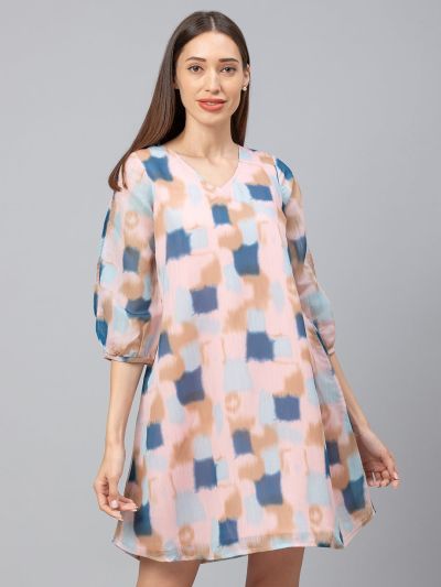 Globus Pink Printed Dress