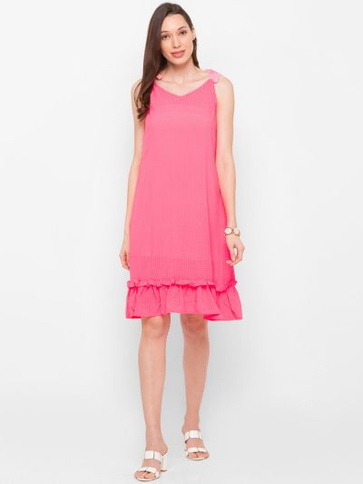 Globus Neon Pink Dyed Dress