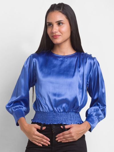 Globus Blue Solid Top