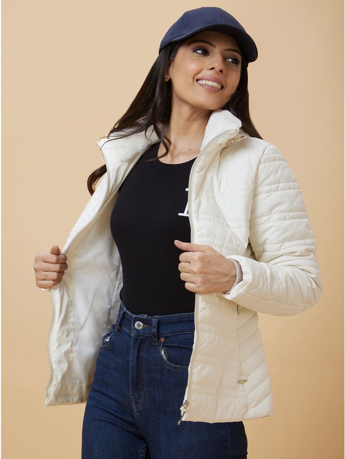 Casual hot sale puffer jacket