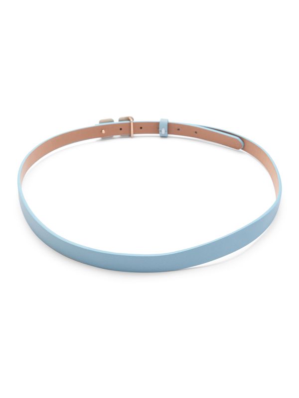 Globus Women Blue Solid Slim Fashion Belt