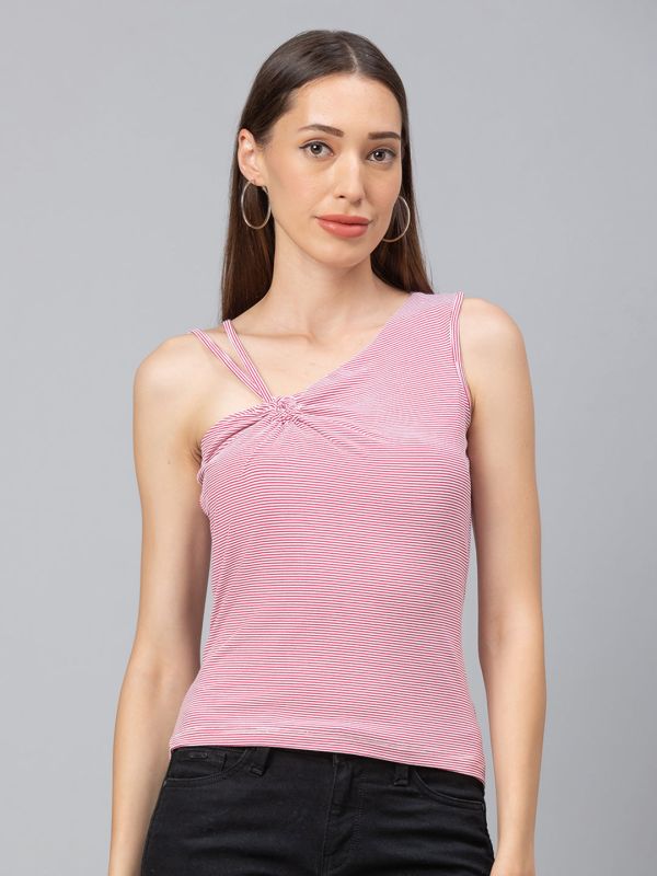 Globus Pink Striped Top