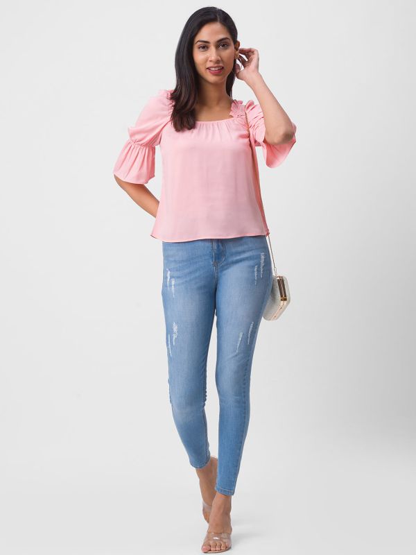 Globus Pink Solid Top