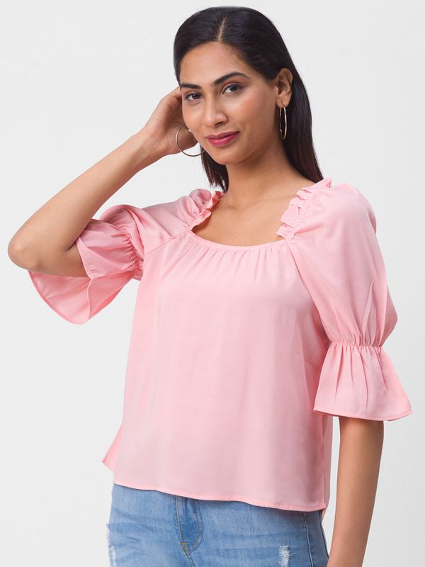 Globus Pink Solid Top