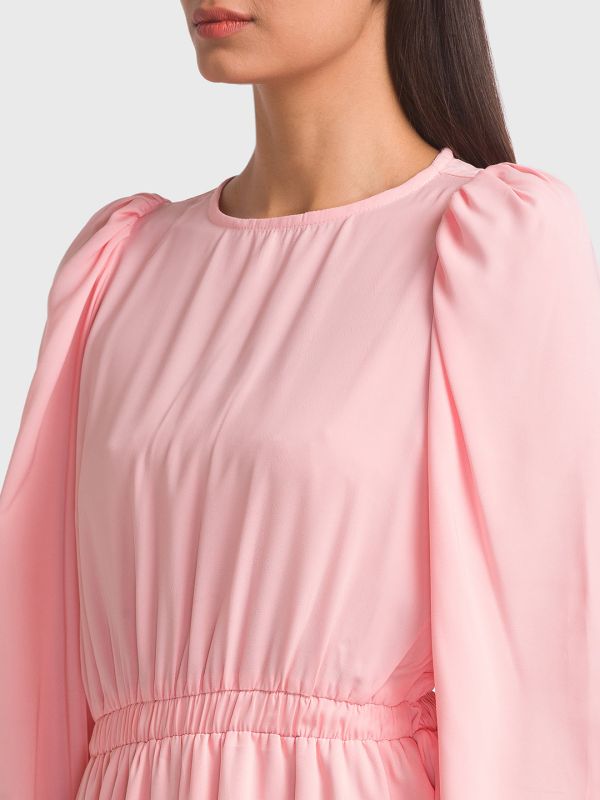 Globus Pink Solid Dress