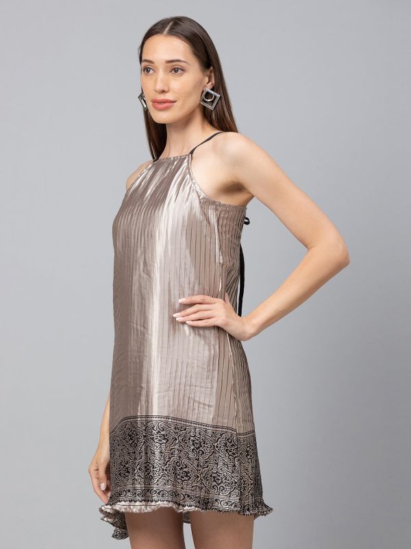 Globus Grey Printed Dress