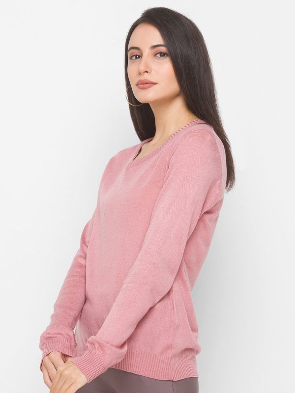 Globus Long Sleeves Solid Sweaters