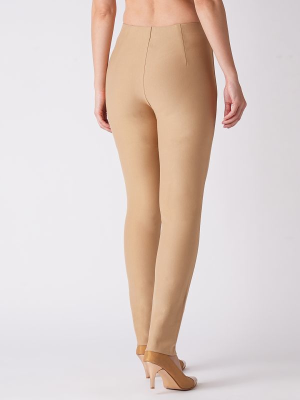 Globus Women Camel Skinny Fit Treggings