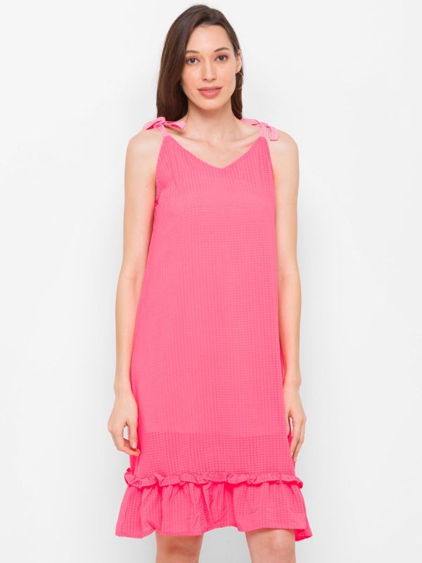 Globus Neon Pink Dyed Dress