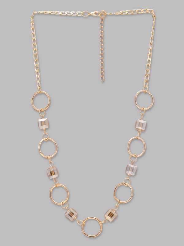 Globus Women Gold-Plated Statement Necklace