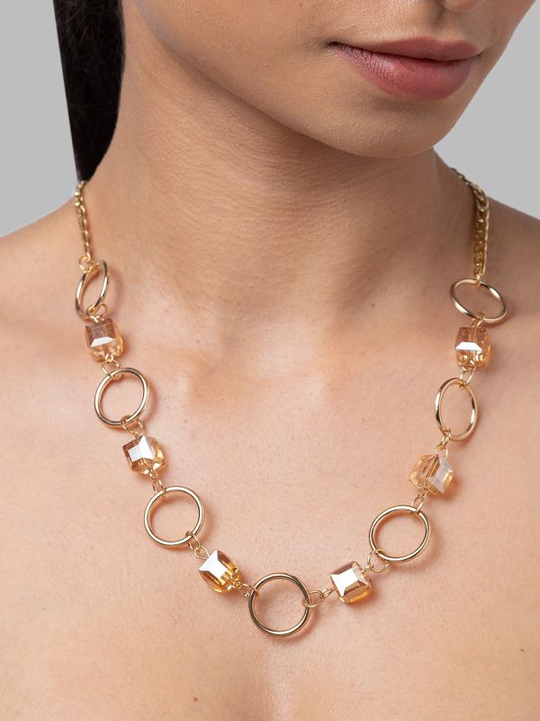 Globus Women Gold-Plated Statement Necklace