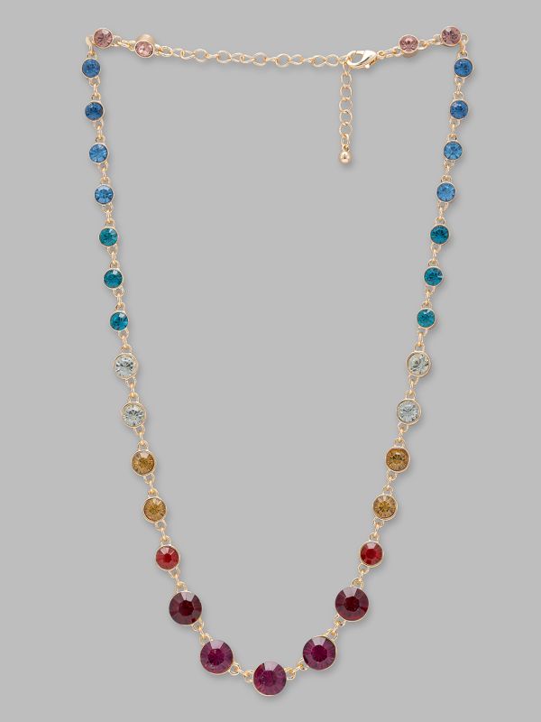 Globus Women Gold-Plated Minimal Necklace