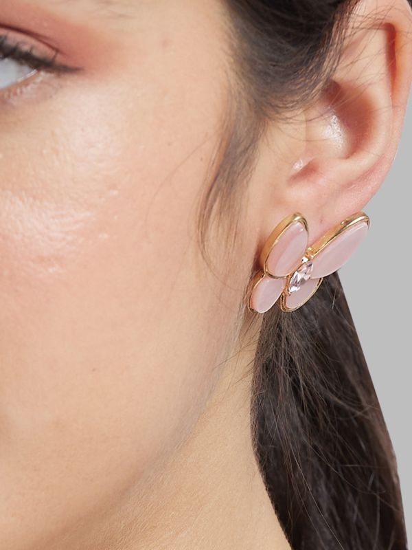 Globus Women Gold-Plated Quirky Studs