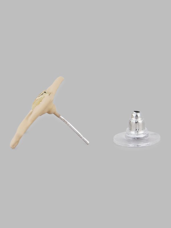 Globus Women Gold-Plated Quirky Studs