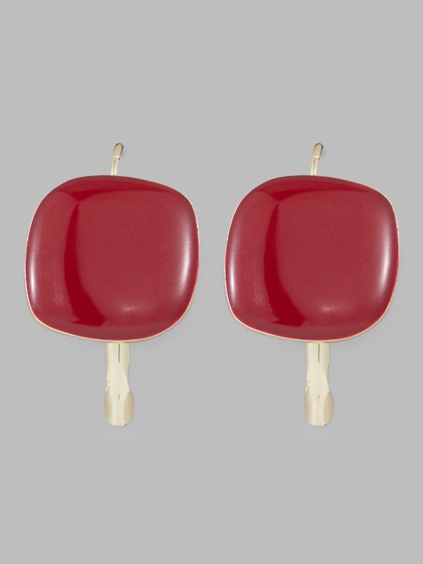 Globus Women Gold-Plated Geometric Studs