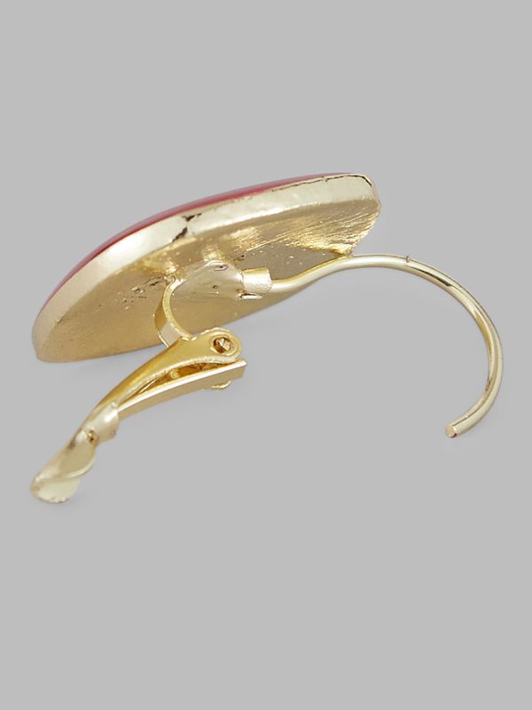 Globus Women Gold-Plated Geometric Studs