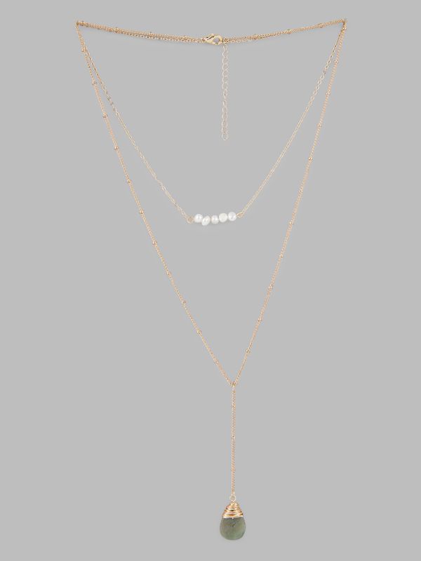 Globus Women Gold-Plated Minimal Necklace