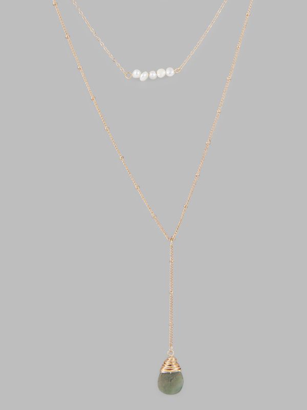Globus Women Gold-Plated Minimal Necklace