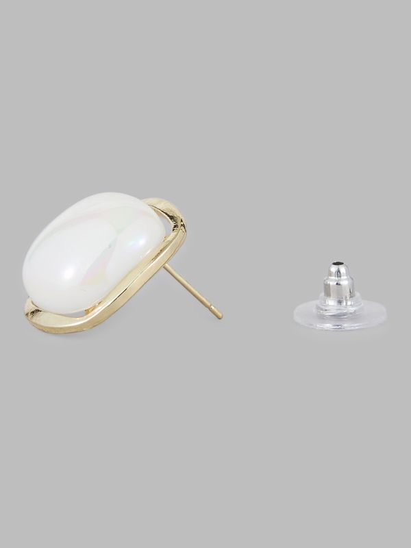 Globus Women Gold-Plated Circular Studs