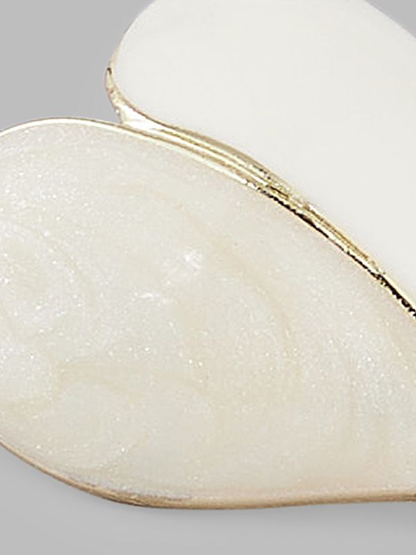 Globus Women Gold-Plated Leaf Shaped Studs