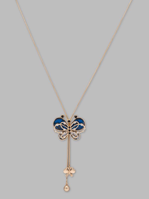 Globus Women Gold-Plated Minimal Necklace