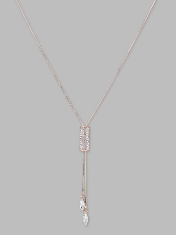 Globus Women Rose Gold-Plated Minimal Necklace