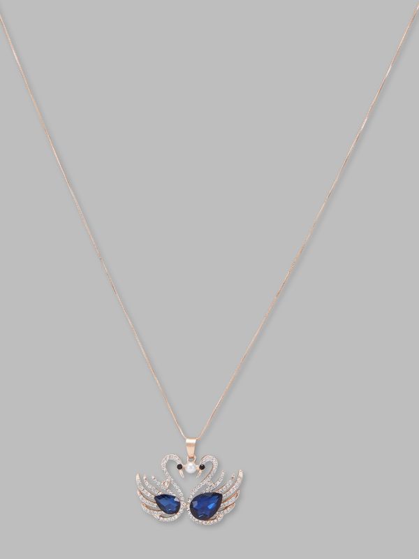Globus Women Rose Gold-Plated Minimal Necklace