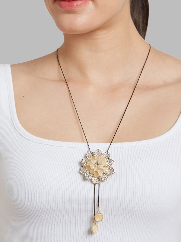 Globus Women Gold-Plated Minimal Necklace