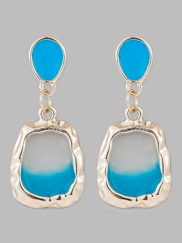 Globus Women Gold-Plated Quirky Drop Earrings